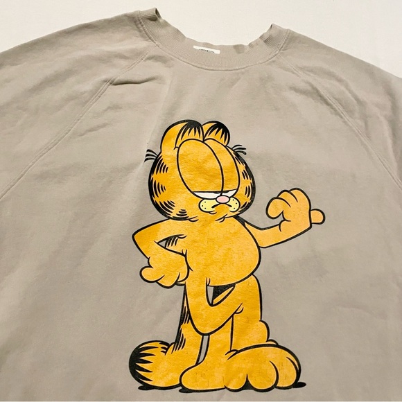 Garfield Graphic Sweater Women’s Size Large Sweatshirt - Picture 2 of 16